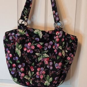 Vera Bradley Floral Black Women's Bag